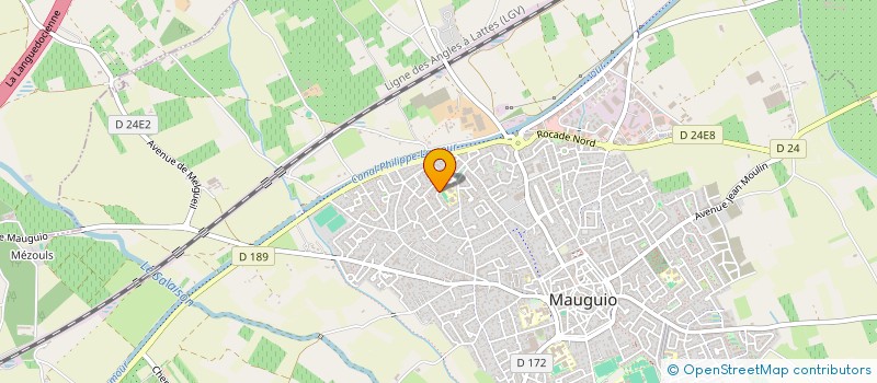 localisation de l'entreprise BULLE EN FUN  MAUGUIO