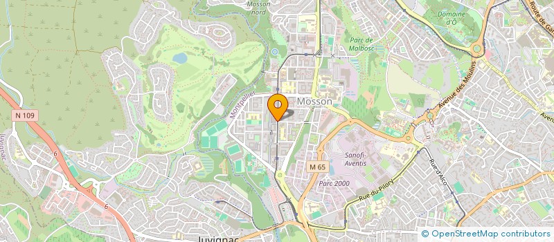 localisation de l'entreprise BULLE SARL à MONTPELLIER