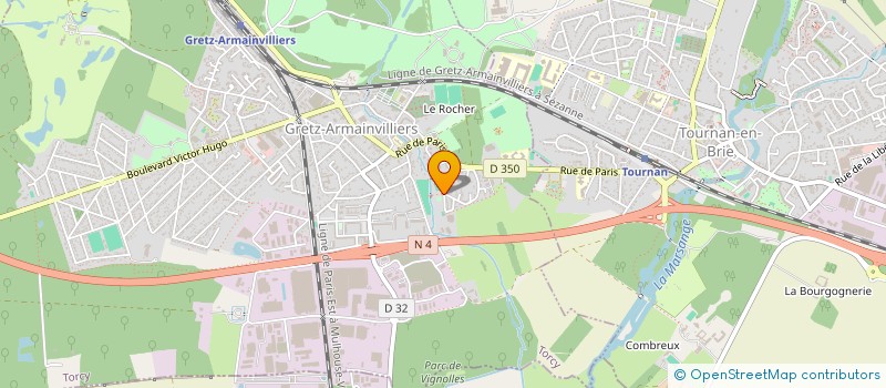 localisation de l'entreprise BULLEGOM à GRETZ-ARMAINVILLIERS