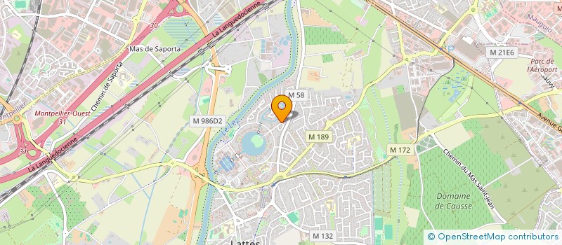 localisation de l'entreprise BULLES à LATTES