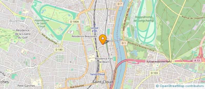 localisation de l'entreprise BULLES à SAINT-CLOUD