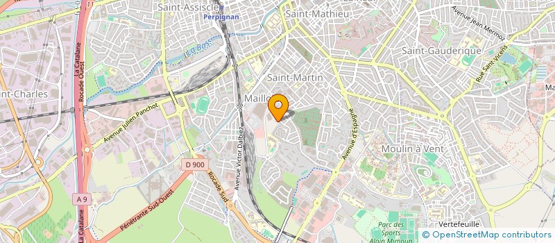 localisation de l'entreprise BULLES AU JARDIN à PERPIGNAN