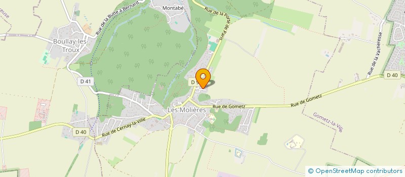 localisation de l'entreprise BULLES & COCON  LES MOLIERES