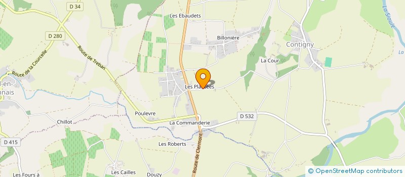 localisation de l'entreprise BULLES D'AUVERGNE  CESSET