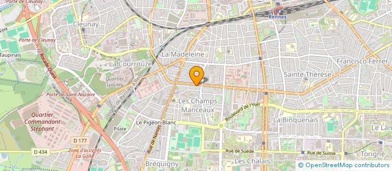 localisation de l'entreprise BULLES D'AVENTURES  RENNES