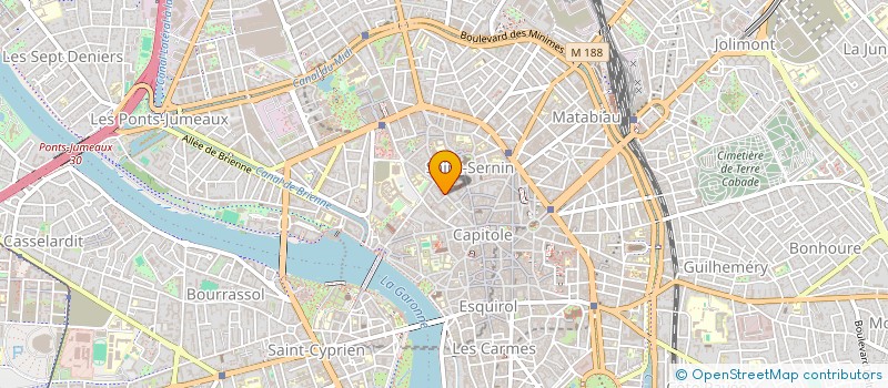 localisation de l'entreprise BULLES D'HAIR à TOULOUSE