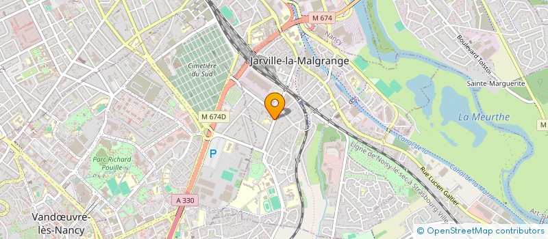 localisation de l'entreprise BULLES D'HISTOIRES  JARVILLE-LA-MALGRANGE