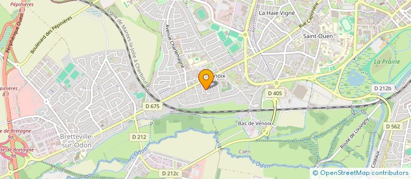 localisation de l'entreprise BULLES D'IMMO à CAEN
