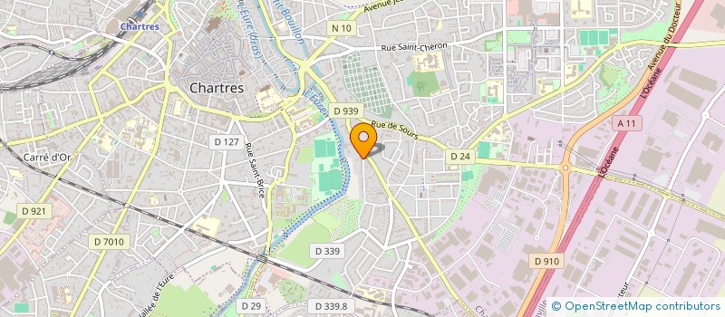 localisation de l'entreprise BULLES D'O à CHARTRES