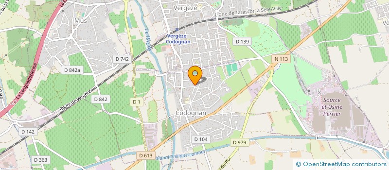 localisation de l'entreprise BULLES DE CAMARGUE  CODOGNAN