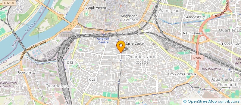 localisation de l'entreprise BULLES DE COULEURS  AVIGNON