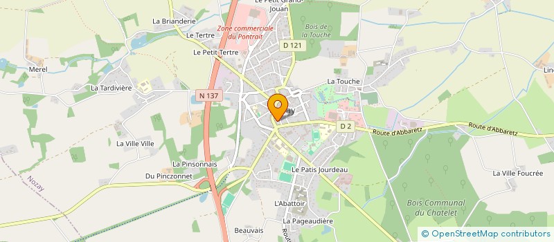localisation de l'entreprise BULLES DE COULEURS à NOZAY