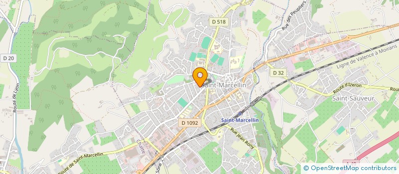 localisation de l'entreprise BULLES DE CULTURE  SAINT-MARCELLIN