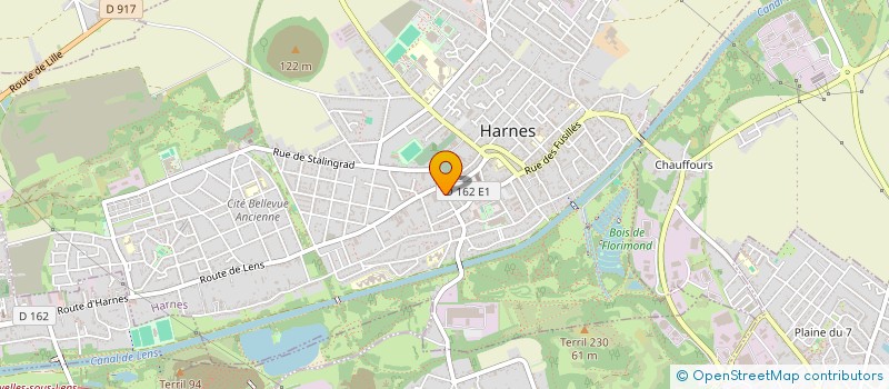 localisation de l'entreprise BULLES DE DOUCEUR BABY SPA  HARNES