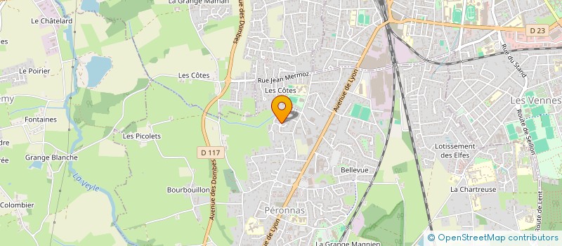localisation de l'entreprise BULLES DE FORMATION à PERONNAS