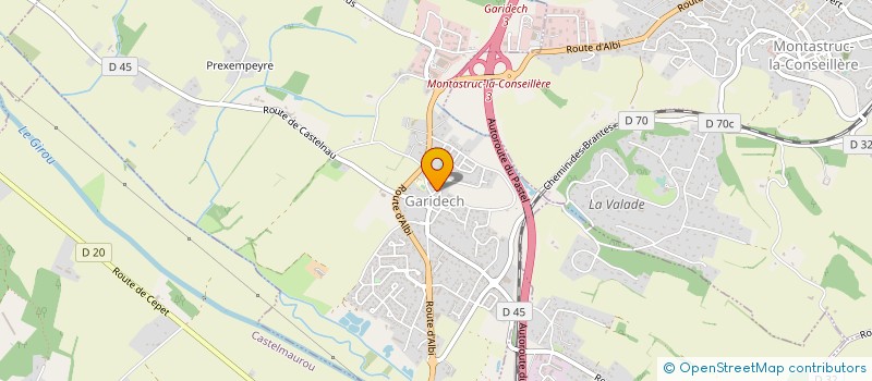 localisation de l'entreprise BULLES DE LACHER PRISE  GARIDECH