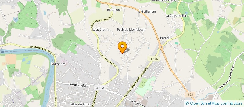 localisation de l'entreprise BULLES DE LUMIERE  VILLENEUVE-SUR-LOT