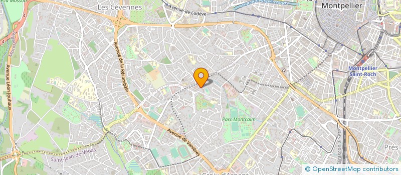 localisation de l'entreprise BULLES DE LUXE MEDITERRANEE à MONTPELLIER