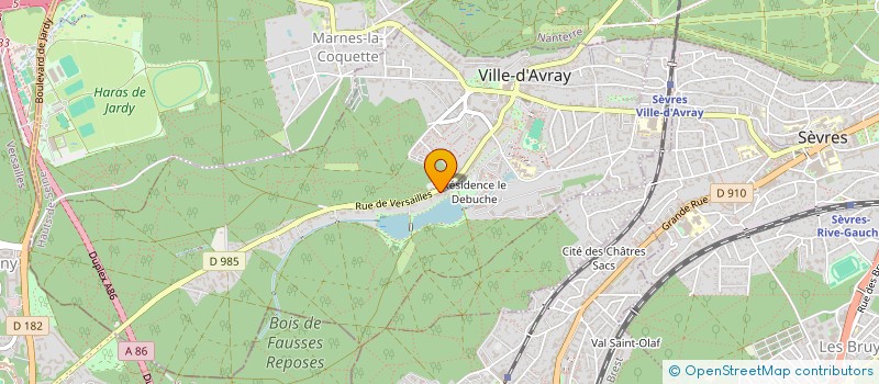 localisation de l'entreprise BULLES DE MUSIQUE à VILLE-D'AVRAY