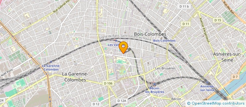 localisation de l'entreprise BULLES DE NACRE à BOIS-COLOMBES