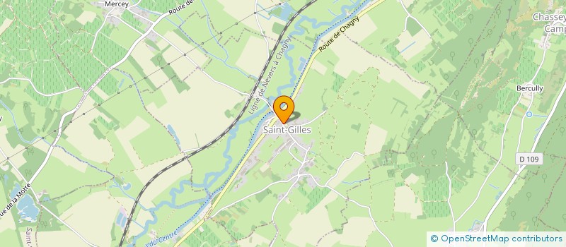 localisation de l'entreprise BULLES DE PAIN  SAINT-GILLES
