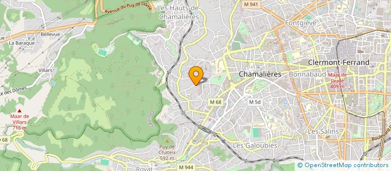 localisation de l'entreprise BULLES DE SAVOIR à CHAMALIERES