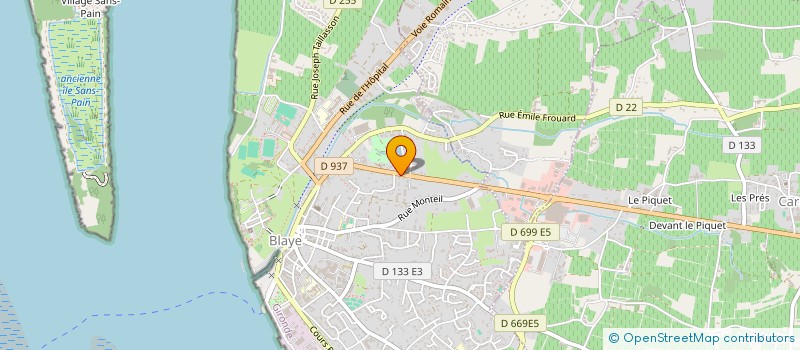 localisation de l'entreprise BULLES DE SHAMP à BLAYE