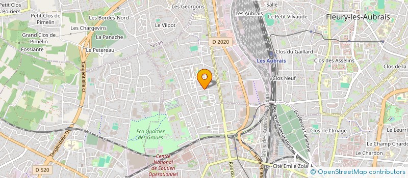 localisation de l'entreprise BULLES DE SONS à ORLEANS