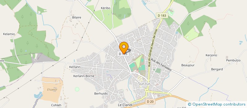 localisation de l'entreprise BULLES EN BLOK  SURZUR