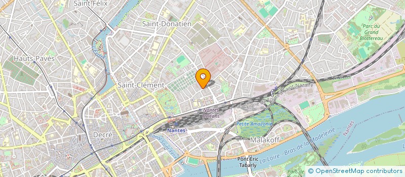 localisation de l'entreprise BULLES EN COULEURS à REZE