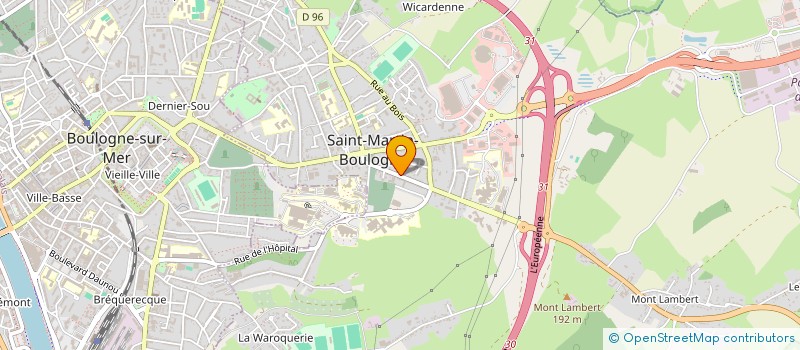 localisation de l'entreprise BULLES ET BIDULES à SAINT-MARTIN-BOULOGNE