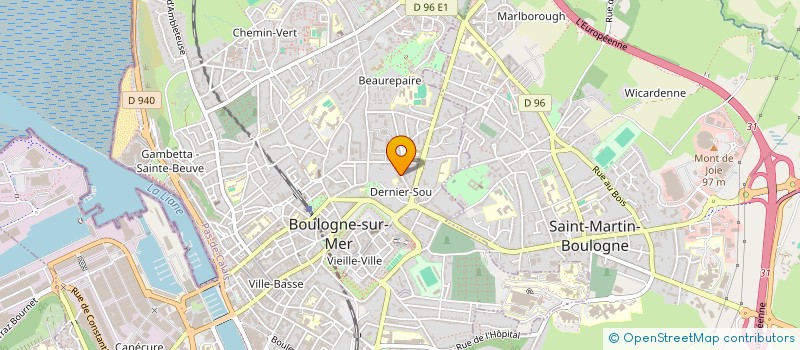 localisation de l'entreprise BULLES ET BLABLABLA à BOULOGNE-SUR-MER