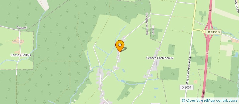 localisation de l'entreprise BULLES ET FORET  SEVIGNY-LA-FORET