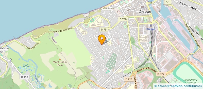 localisation de l'entreprise BULLES N'CAUX à DIEPPE