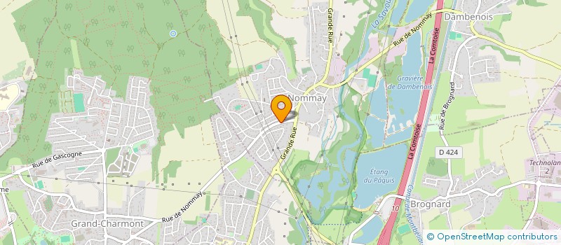 localisation de l'entreprise BULLES NATURELLES  NOMMAY