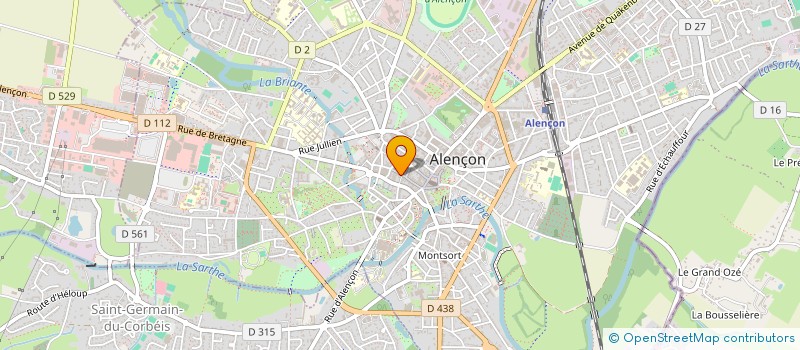 localisation de l'entreprise BULLES VEGETALES à ALENCON