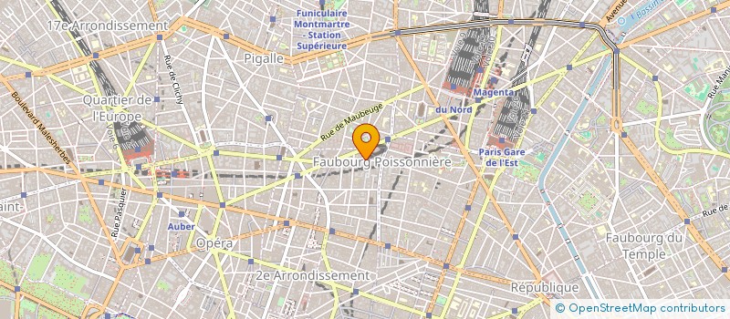 localisation de l'entreprise BULLET DESIGN à PARIS