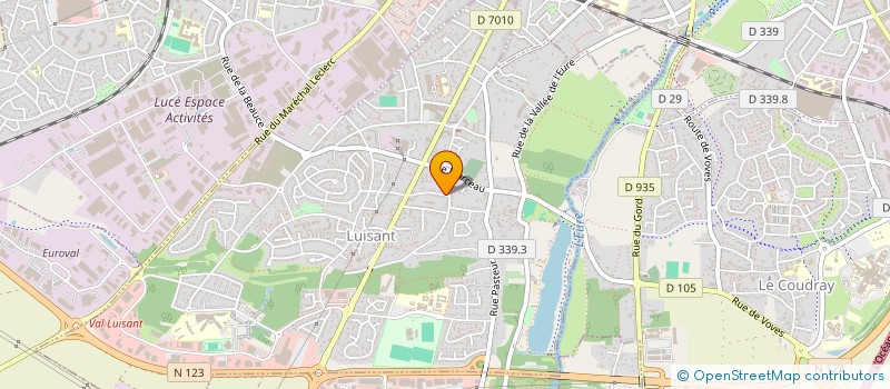 localisation de l'entreprise BULLEURS EN BALADE à LUISANT