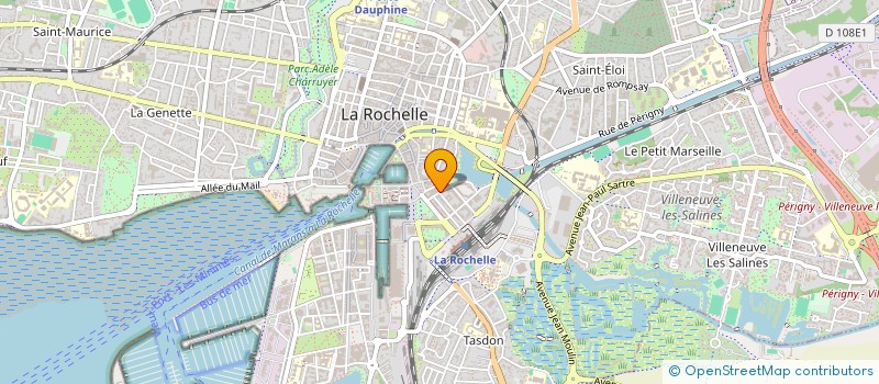 localisation de l'entreprise BULLIER ACADEMIE à LA ROCHELLE