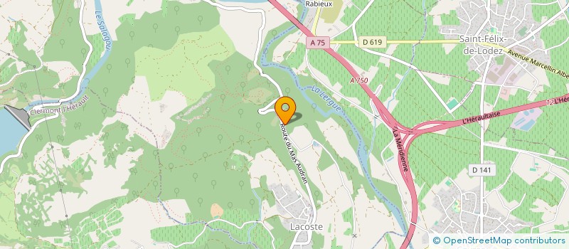 localisation de l'entreprise BULLOMUR  LACOSTE