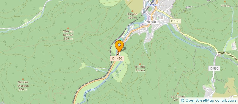 localisation de l'entreprise BULLS DRIFT TRIKE ALSACE  ROTHAU