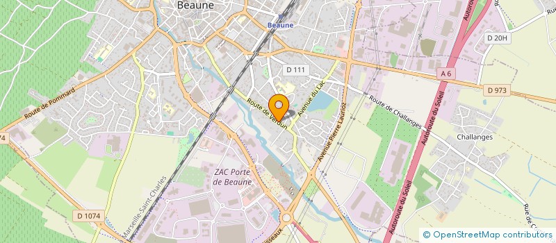 localisation de l'entreprise BULLS ET COMPAGNIE SERVICES à BEAUNE