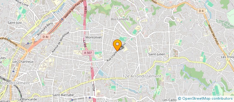 localisation de l'entreprise BULMA à MARSEILLE