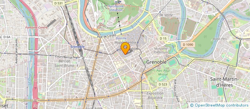 localisation de l'entreprise BULMA'S BAKERY  GRENOBLE