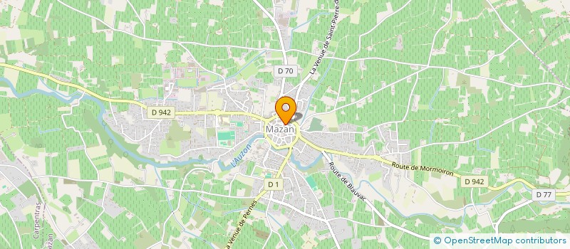 localisation de l'entreprise BULOT RECORDS  MAZAN