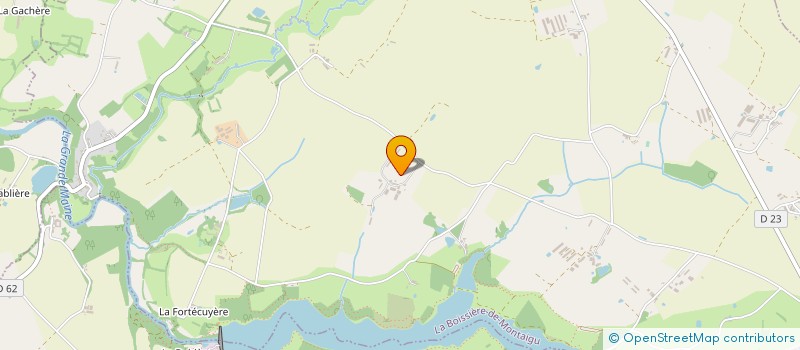 localisation de l'entreprise BULT'OR à LA BOISSIERE-DE-MONTAIGU