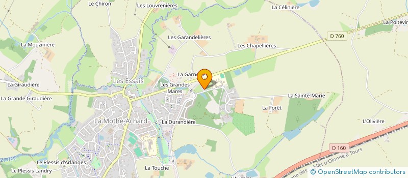 localisation de l'entreprise BULTEAU ATM à LES ACHARDS