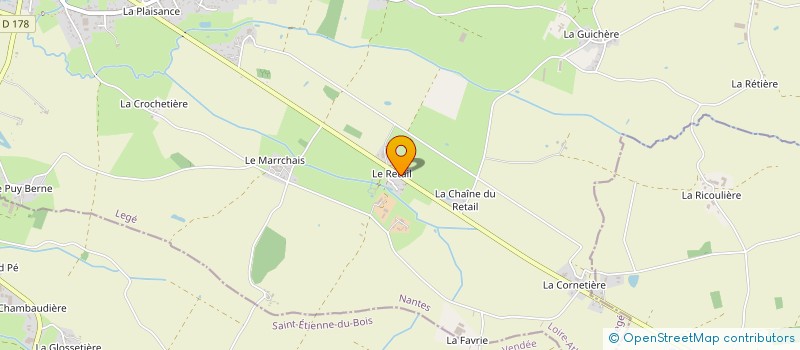 localisation de l'entreprise BULTEAU ET FILS à LEGE