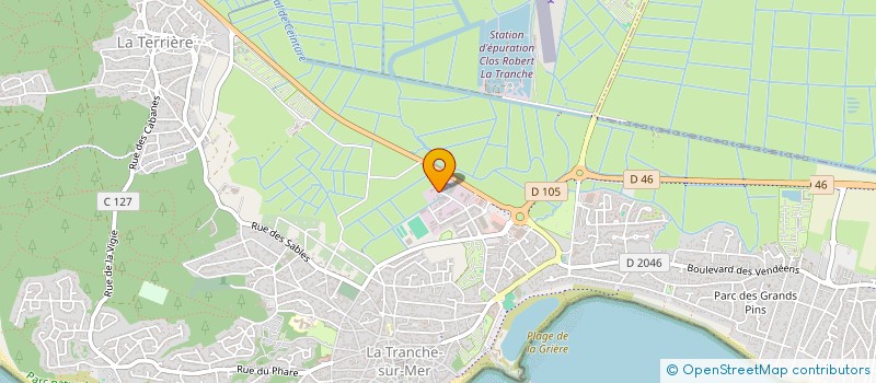 localisation de l'entreprise BULTEAU SARL à LA TRANCHE-SUR-MER