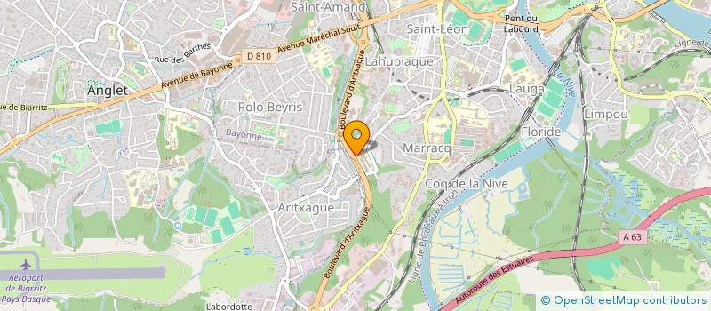 localisation de l'entreprise BULTZA INITIATIVE PAYS BASQUE à BAYONNE